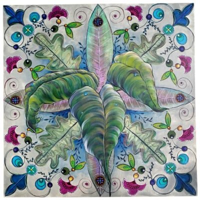 Quadro "Folhagem Gotejante"